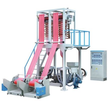 Extrusor de film con cabezal doble