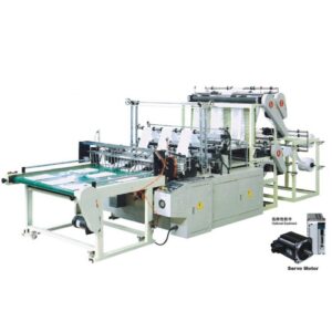 Máquina para fabricar bolsas de plasticos de 6 líneas