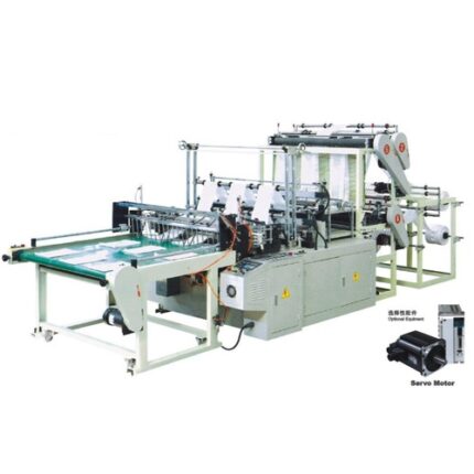 Máquina para fabricar bolsas de plasticos de 6 líneas