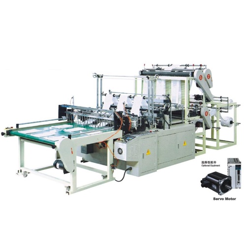 Máquina para fabricar bolsas de plasticos de 6 líneas