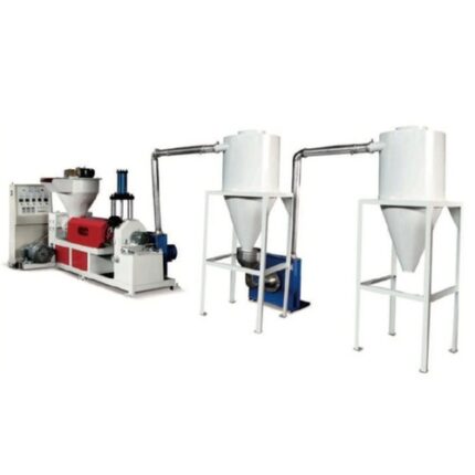 Máquina recicladora de plástico enfriada por aire